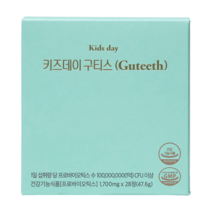 베러데이 키즈데이 구티스 아기 유아 어린이 키즈 구강 유산균 프로바이오틱스, 1개, 28정, 28정
