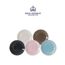 로얄애덜리 라이닝 시리즈 / 9인치 접시 (5 color), 차콜