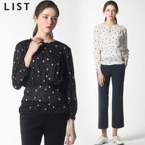 [리스트.] [리스트] 스텔라 키홀넥 프린트 블라우스