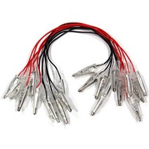 SA 안전 집게달린 짧은전선(10개 1조)