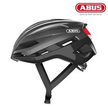 아부스 [할인상품] ABUS StormChaser 스톰체이서 자전거용 에어로 헬멧, 벨뱃 블랙