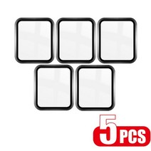 가성비Mibro Color 20D Curved Edge 샤오미 컬러 스마트 워치 스크린 보호기 (유리가 ) 용 전체 소프트 필, 04 5 Pcs_01 샤오미 Mibro Color