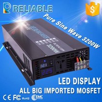 3200W 자동차 전원 인버터 12V 220V 태양 광 인버터 DCAC 변환기 변압기 24V36V48V110120V230V240V, 12V+110V+독일