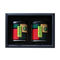 와카엔 파우더 차 세트 아라비키 차 2 캔입 선물