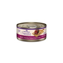 웰니스 시그니쳐 셀렉트 파테 고양이주식캔, 닭고기와소고기 150g (대용량)