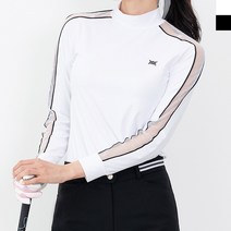 뽀얌 여자 데일리 골프웨어 망라인 이너 티셔츠x725so