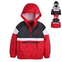 나이키조던키즈 (105-130) 조던 하프 반집업 아노락 바람막이점퍼 N231JK139P 플레이키즈프로CH