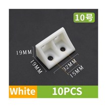 가구 창문 선반 부품 수리 호환 DIY 10PCS 나일론 플라스틱 코너 코드 90도 각도 리테이너 라미네이트 옷 캐비닛 보강 커넥터 하드웨어 액세서리, 10PCS 10, 10PCS 10