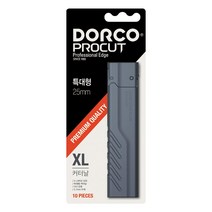 도루코 프로컷 프리미엄 커터날 XL 10개 특대형 커터칼날 XL701 커터날리필, 1개