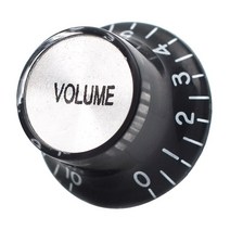 악기 부품 액세사리 Gibson Les Pau l 일렉트릭 기타에 적합한 A2UF 아크릴 톤 속도 조절 손잡이, 03 Black Volume