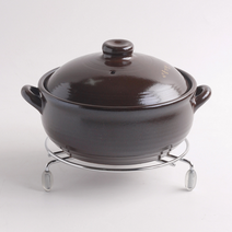 (2개) 20cm 깔끔 위생적인 원형 스테인리스 냄비 받침대 캠핑 스틸