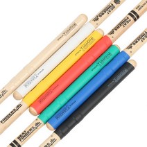 BEAT FINGERS Stick TubeGrip 스틱랩 스틱그립 (단색/멀티칼라), BF-STG-WH (흰색) 기본 팩