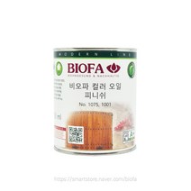 비오파 컬러 오일 피니쉬 1061~1080 (750ml) 가구오일 목재 마감제, 1079 짙은오크, 750ml, 1개
