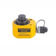 유압램 단동램 유압 실린더 작기 다단 잭 10T 20T, 20톤 총 스트로크 30mm
