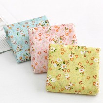 미래천 대폭 면30수 원단 청순플라워 민트