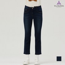 올리비아로렌 비비올리비아 _베이직 붓컷 데님팬츠_VVCMPUW9211