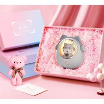 손난로 미니 휴대용 폭발 방지 충전식 가지기 편한, 회색 뚱뚱한 애완동물6500mAh