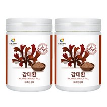 제주산 감태환 230gx2병 알긴산 요오드 칼륨 가루날림 없는 환