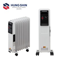 [50만대판매+국산제품]흥신 전기라디에이터 사무실 가정용 화장실 난방기 히터, 일반-11핀(타이머O)