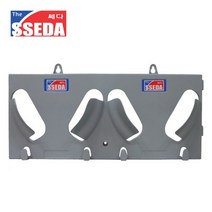 쎄다 안전모 걸이대 2구 걸이형 받침대 안전모 걸이 연결 사용 가능, 1개