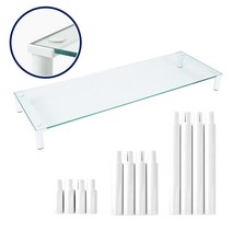 YN-KMH100CW 높이조절 모니터받침대 노턱 62x21 WHITE