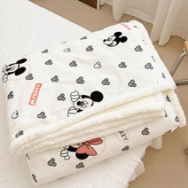 (3종) 디즈니 미키마우스 겨울 담요 캐릭터 무릎담요 낮잠이불 차량용담요 차박 캠핑 야외
