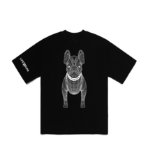 남녀공용 빅사이즈 라운드반팔티 클래식 줄무늬 투우 같은스타일 와이드 루즈핏