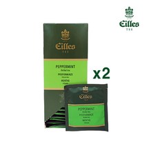 아일레스 티 페퍼민트 25개입 2세트 허브티 티백 Eilles TEA