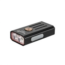 초강력 led 미니 충전식 후레쉬 휴대용 새로운 trustfire minix edc 4, 검은색, 흰색과 붉은 빛