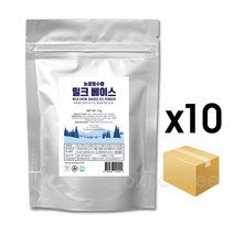 바리스타 퀸 눈꽃빙수 밀크베이스 1kg 빙수재료, 10개