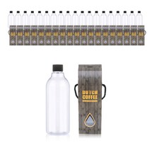 카페로메오 더치병 500ml 투명용기 20P+1병 칼라박스 20P 더치커피병 페트병 커피병 더치박스 더치커피 선물포장