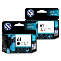 HP61 정품잉크 칼라흑백 HP ENVY 4500 4504 5530, HP정품잉크블랙