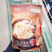 피코크 누룽지 삼계탕 880g x 1개, 아이스박스포장