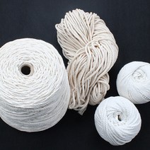 파이핑 면사 면끈 파이핑끈, 면사-콘-24합