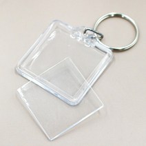 액자키링 증사 투명액자열쇠고리