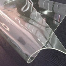 투명 고무판 (대) 600x450mm 데스크 고무매트 A2 커팅