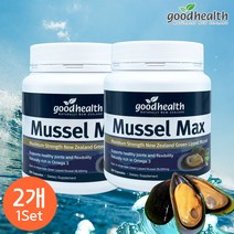 굿헬스 초록입홍합 머슬맥스 고함량 28000mg 200캡슐 2개, 500g