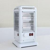 [2023 초절전] 오방난로 가정용 미니 전기 오방향 난로 절전형 사무실 히터 kruger, 화이트(바퀴형/리모컨포함)