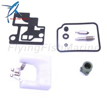 보트엔진 고무보트엔진 전기 소형 야마하 4 행정 2.5hp f2.5 모터 용 선외기 기화기 수리 키트 69m-w0093-00-00, 없음