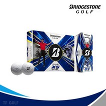 브리지스톤 2022년 투어 B XS 타이거우즈 골프공, 12구 선물포장