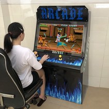 오락실 게임기 오락기 레트로 게임기 40S 5S 파이널 끝판왕 철권 17 32인치, J. 32인치 Blue Yan 7 키 256G1080P