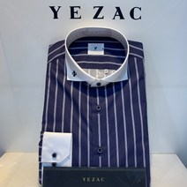예작 클레릭 와이드 스트라이 프슬림핏긴팔셔츠YJ2SYS724NY