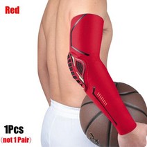 무릎 보호대 팔꿈치 패드 암 슬리브 오토바이 스케이트 보드 보호 장비 라이딩 사이클링, Red+L