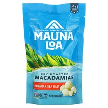 Mauna Loa 마우나로아 하와이 마카다미아 천일염 비타민D 칼슘 단백질 113g