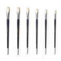 화홍 830 유화 아크릴붓 평붓 낱자루, 4호