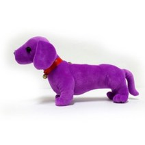 진짜같은리얼펫 라벤더향 닥스훈트 인형 36cm