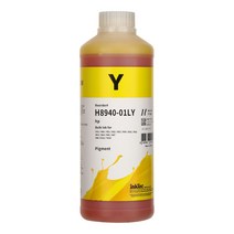 HP 삼성 HP9010 HP8710 HP8610 HP8210 HP7740 HP7612 HP7110 SL-J3520W SL-J3560FW 호환 무한 리필 안료 잉크테크 잉크, 1병, 노랑안료(H8940) 1리터