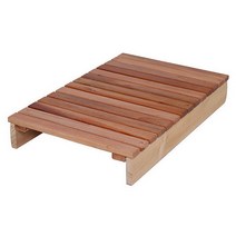 마호가니 다용도 발디딤대 / 책상 사무실 발 받침대 발판, 단품