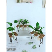 화분 수경 식물 병 꽃병 유리병 반려식물 가정용 소형, A타입 - 1병 식물 제외