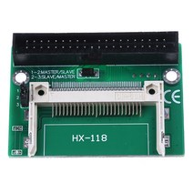 1Pc 3.5 IDE-CF 컴팩트 플래시 카드 어댑터 부팅 가능 40 핀 CF-IDE HDD 하드 드라이브 변환기 수 커넥터, 한개옵션0